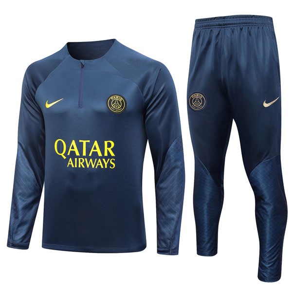 Sudadera De Training Paris Saint Germain 2023-2024 Azul